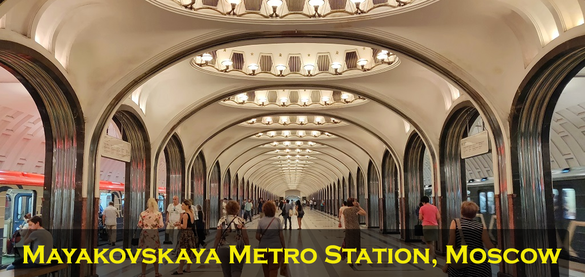 Mayakovskaya-Metro-Station,-Moscow
